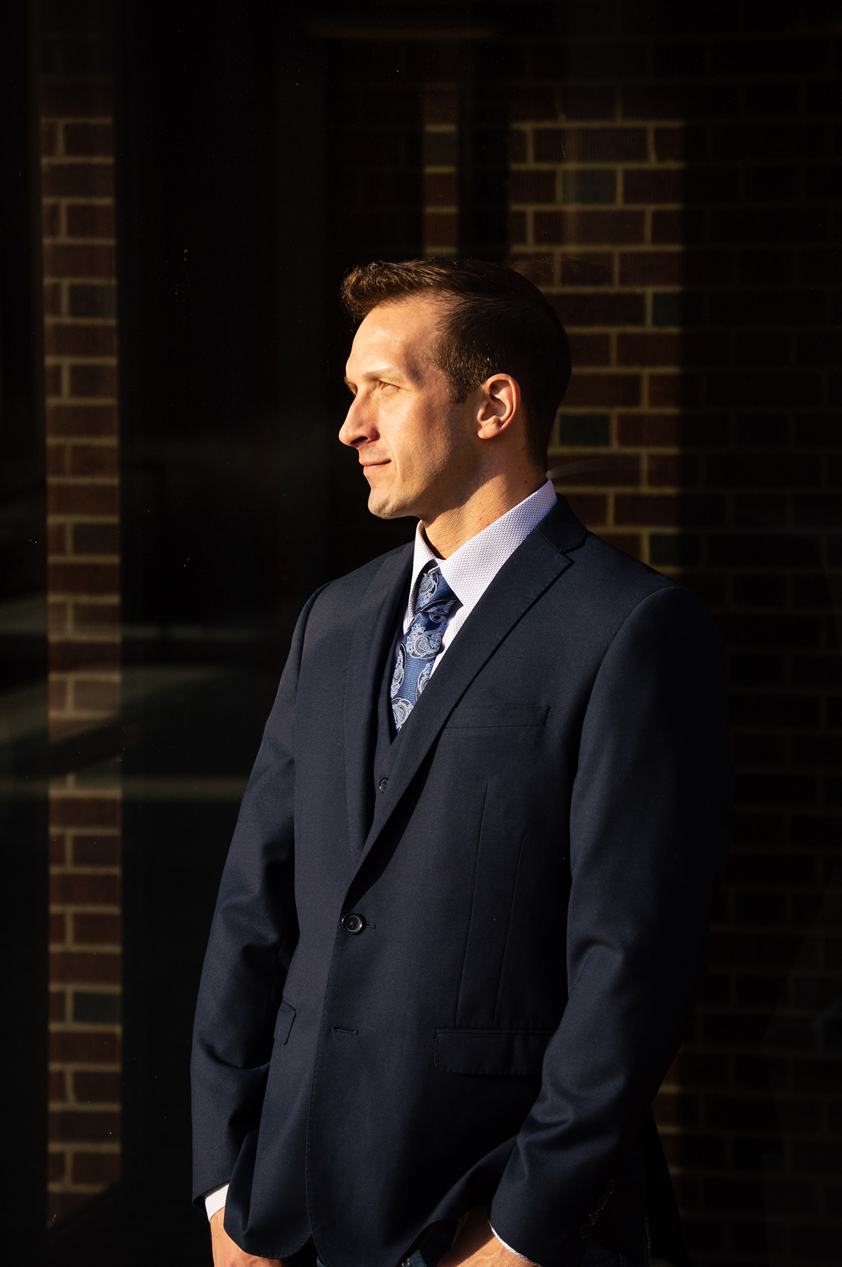 a man doing a GQ pose